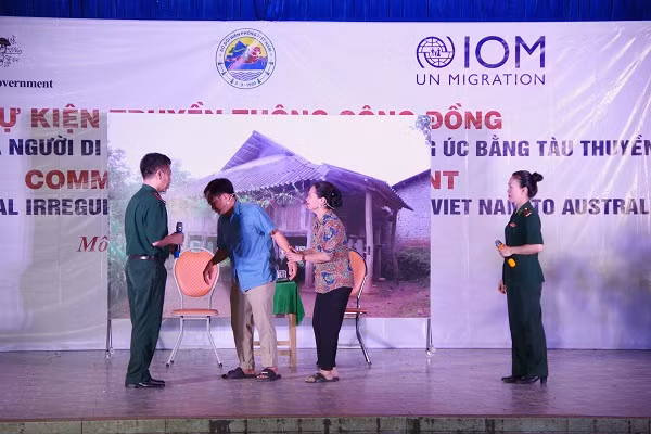 Vở kịch ngắn truyền thông "Giấc mơ đến miền đất hứa".
