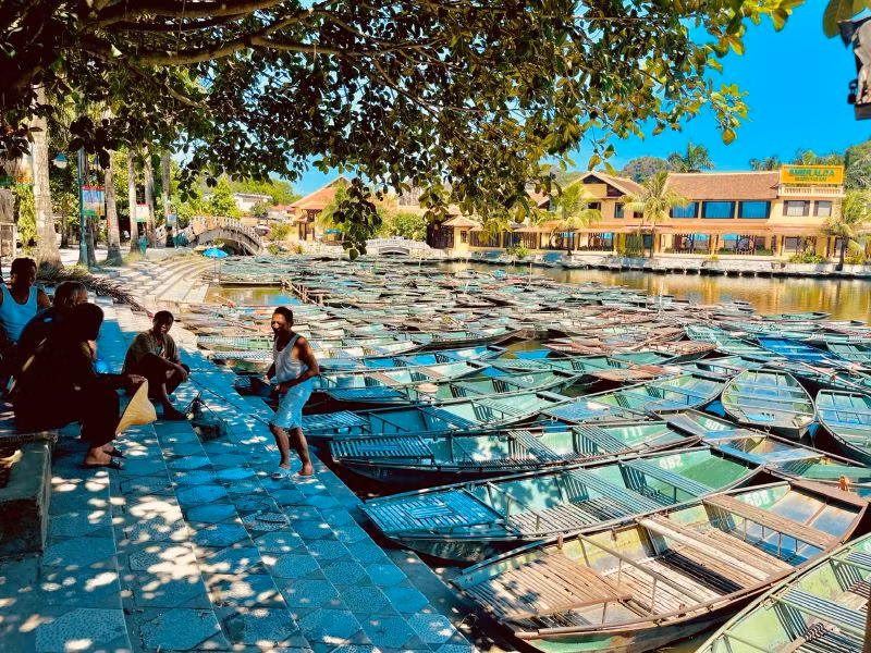 Tuyến Đình Các-Tam Cốc đang tạm dừng hoạt động (Ảnh: Lê Xuân Trường) Tuyến Đình Các-Tam Cốc đang tạm dừng hoạt động (Ảnh: Lê Xuân Trường)