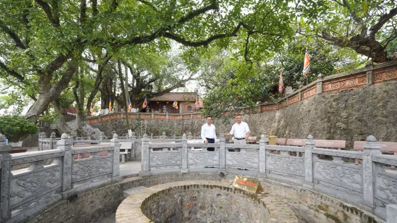 Công tác tu bổ, tôn tạo khu di tích ở Kinh Môn (Hải Dương) luôn được quan tâm, sát sao. 
