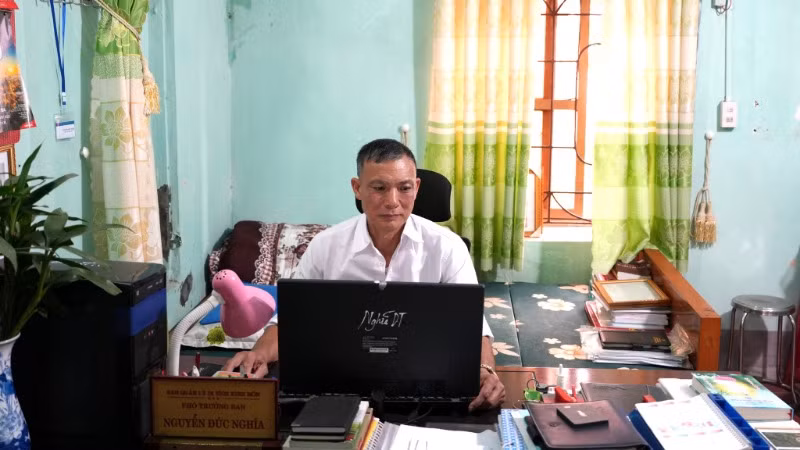 Ông Nguyễn Đức Nghĩa - Phó Ban Quản lý di tích thị xã Kinh Môn.