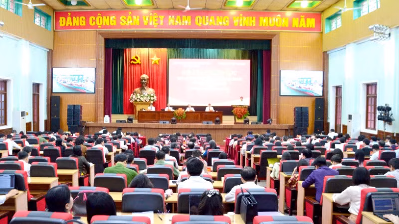 Quang cảnh hội thảo. (Ảnh: PHẠM CƯỜNG)
