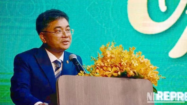 Ông Trần Ngọc Nguyên, Chủ tịch Hội đồng quản trị PVCFC chia sẻ tại sự kiện. Ông Trần Ngọc Nguyên, Chủ tịch Hội đồng quản trị PVCFC chia sẻ tại sự kiện.