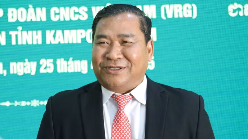 Phó Tỉnh trưởng tỉnh Kampong Thom Tuoch Sokha chia sẻ với Báo Nhân Dân.