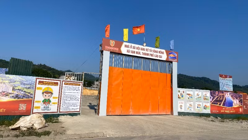 Năm 2025, tỉnh Lào Cai sẽ tập trung tháo gỡ khó khăn cho một số dự án, trong đó có dự án khu nhà ở xã hội Vạn Hòa, thành phố Lào Cai.