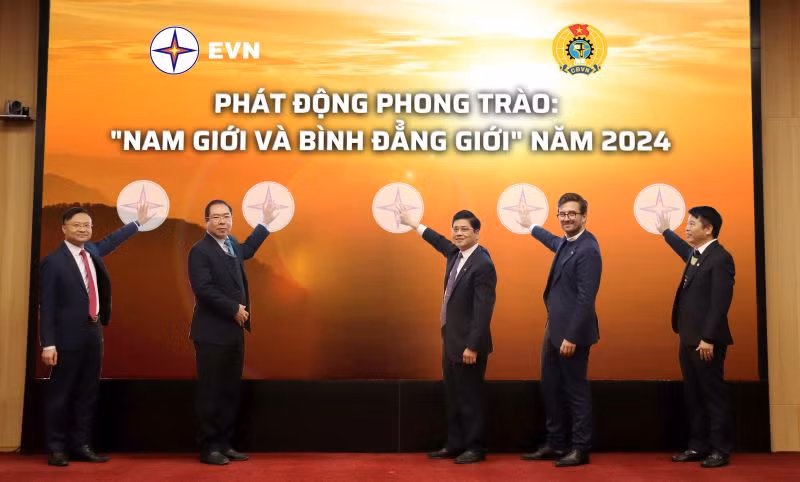 Phát động phong trào "Nam giới và bình đẳng giới" trong Tập đoàn EVN.