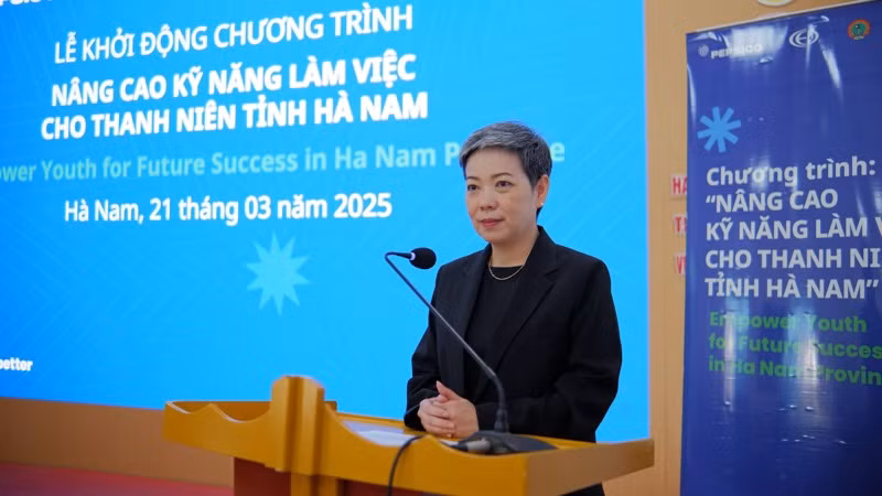 Giám đốc Đối ngoại, PepsiCo khu vực Đông Dương, bà Surivassa Sattarujawong. Giám đốc Đối ngoại, PepsiCo khu vực Đông Dương, bà Surivassa Sattarujawong.