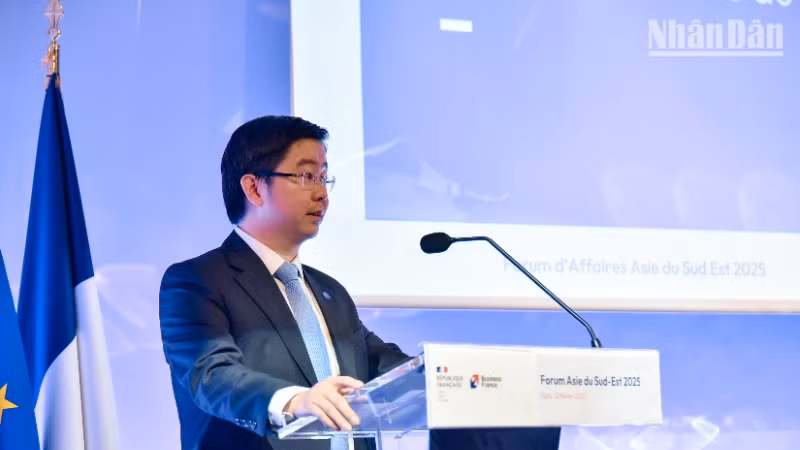 Thứ trưởng Bùi Hoàng Phương nhấn mạnh, Việt Nam luôn sẵn sàng là đối tác đáng tin cậy cho sự hợp tác lâu dài, tạo các điều kiện thuận lợi cho các nhà đầu tư Pháp và châu Âu.