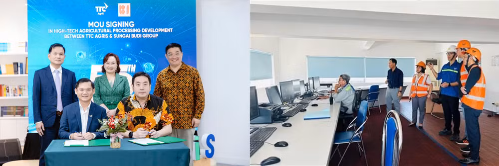 TTC AgriS và Sungai Budi hợp tác toàn diện hướng đến mục tiêu phát Nông nghiệp công nghệ cao bền vững