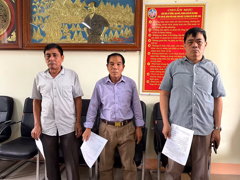 Các bị can bị khởi tố.