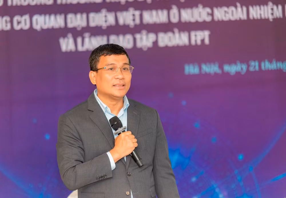 Thứ trưởng Ngoại giao Nguyễn Minh Vũ phát biểu. Thứ trưởng Ngoại giao Nguyễn Minh Vũ phát biểu.