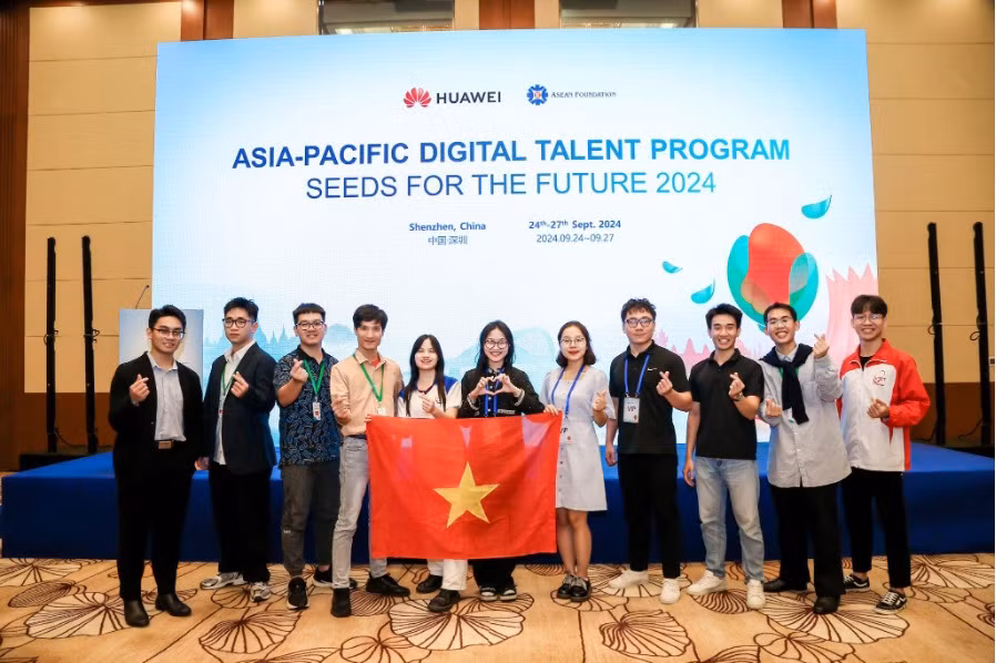 Đội Việt Nam tại cuộc thi Tech4Good khu vực châu Á-Thái Bình Dương. Đội Việt Nam tại cuộc thi Tech4Good khu vực châu Á-Thái Bình Dương.