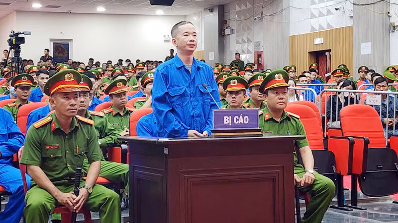 Bị cáo Nguyễn Văn Thái.