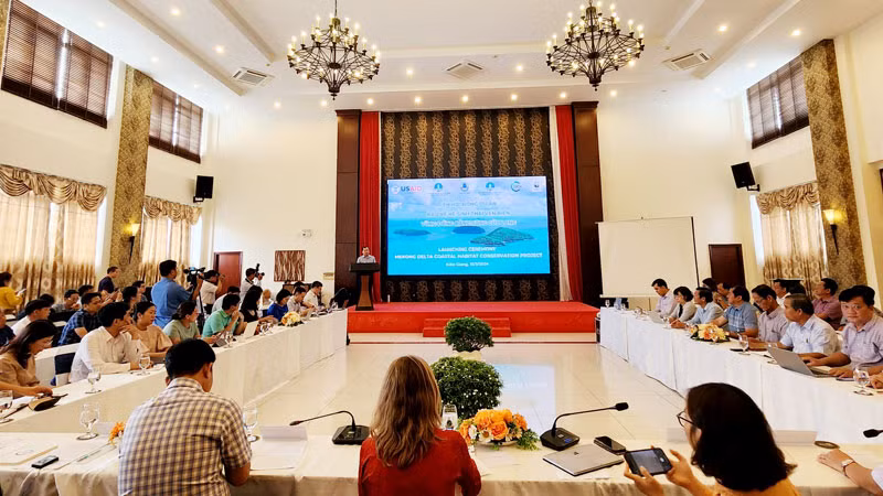 Quang cảnh lễ khởi động.