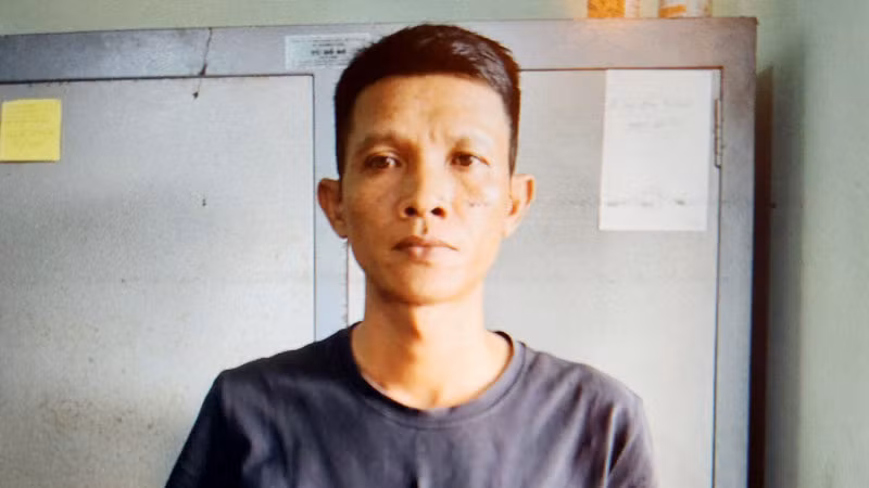 Đối tượng Phạm Minh Quyết. (Ảnh: Cổng thông tin điện tử Công an Kiên Giang). 