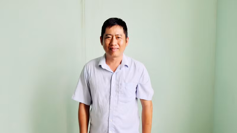 Đối tượng Trần Thanh Hùng. (Ảnh: TẤN AN)