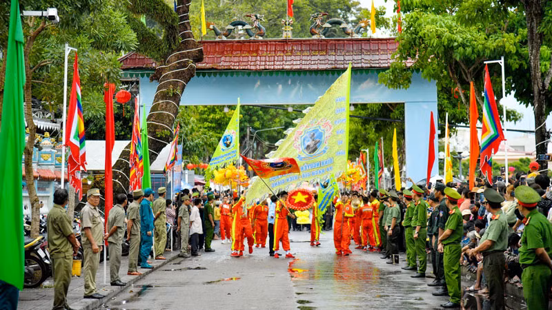 Hoạt động Lễ hội truyền thống kỷ niệm Anh hùng dân tộc Nguyễn Trung Trực hy sinh.