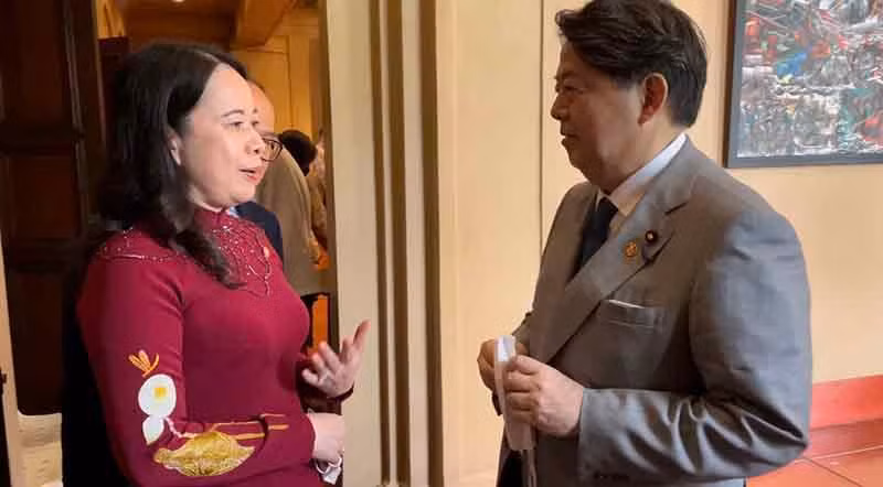 Phó Chủ tịch nước Võ Thị Ánh Xuân hội kiến Tổng thống Philippines -0