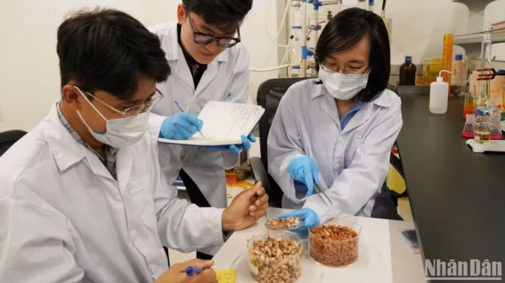 Hoạt động nghiên cứu tại Phòng Công nghệ năng lượng và Môi trường, Viện Khoa học và Công nghệ Việt Nam-Hàn Quốc.