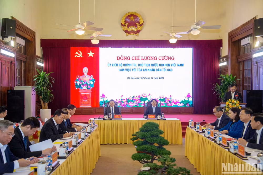 Toàn cảnh buổi làm việc Toàn cảnh buổi làm việc