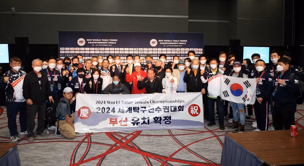 Busan đang “chạy hết tốc lực” để chuẩn bị cho một Giải đấu Bóng bàn thành công rực rỡ. Busan đang “chạy hết tốc lực” để chuẩn bị cho một Giải đấu Bóng bàn thành công rực rỡ.