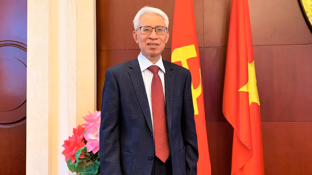 Đại sứ Việt Nam tại Trung Quốc Phạm Sao Mai.