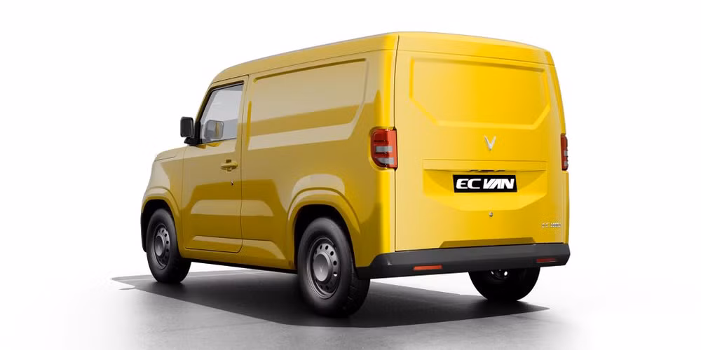 VinFast EC Van có thùng chứa hàng dung tích 2.600 lít. Ảnh: VinFast VinFast EC Van có thùng chứa hàng dung tích 2.600 lít. Ảnh: VinFast