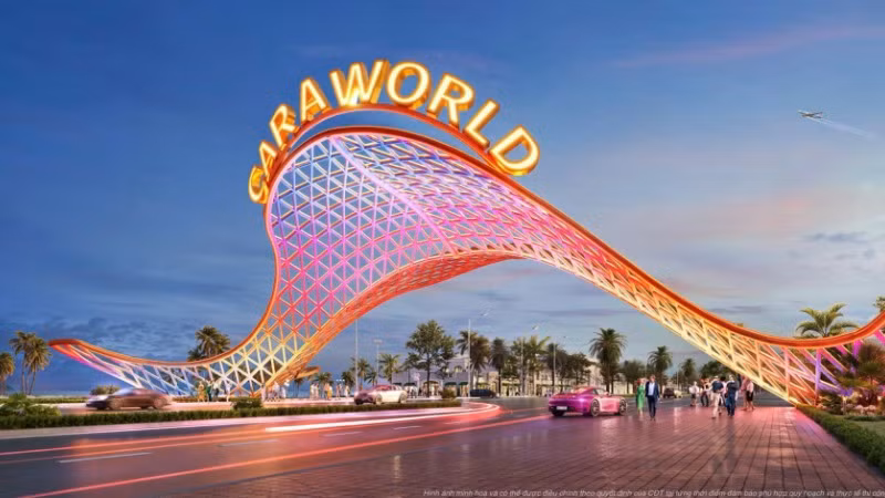 Đô thị trái tim CaraWorld bừng sức sống là điểm tựa để Cam Ranh vươn ra thế giới.