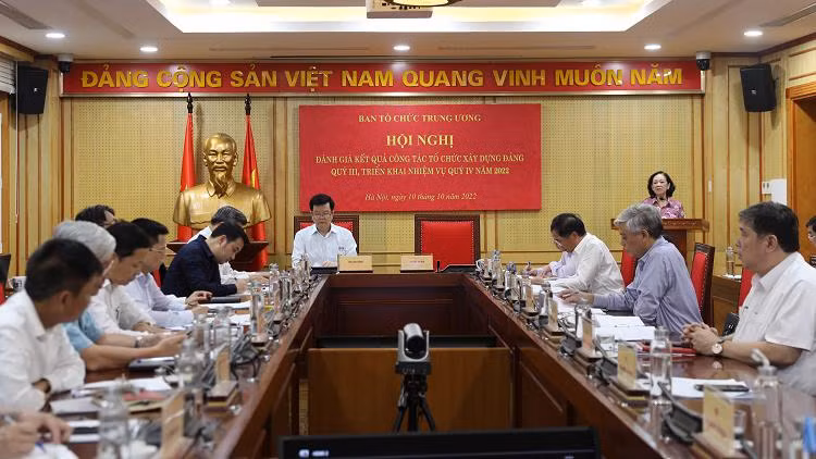 Hình ảnh hội nghị (Ảnh: xaydungdang.org.vn).