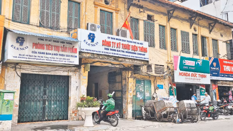 Khu đất số 418 phố Bạch Mai, quận Hai Bà Trưng.