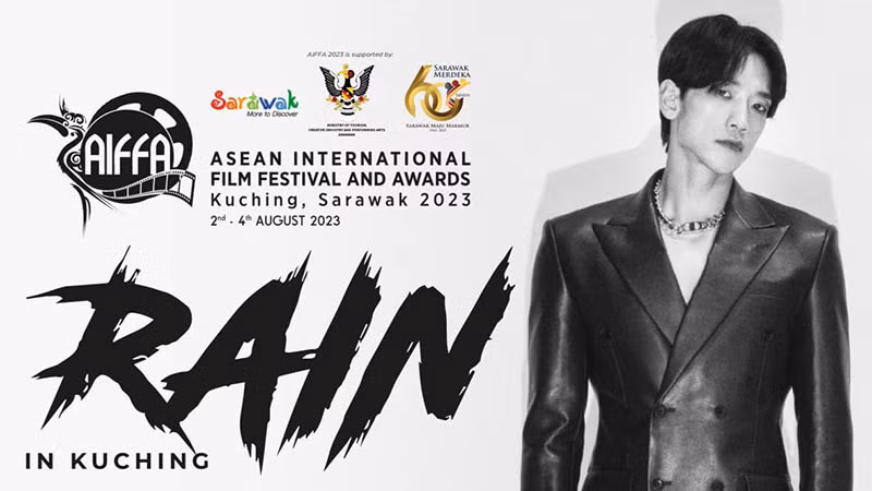Bi Rain là khách mời của Liên hoan phim. (Ảnh: Liên hoan phim quốc tế ASEAN) Bi Rain là khách mời của Liên hoan phim. (Ảnh: Liên hoan phim quốc tế ASEAN)