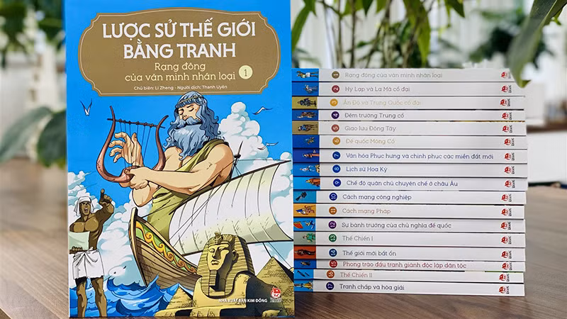 Bộ “Lược sử thế giới bằng tranh”. Bộ “Lược sử thế giới bằng tranh”.