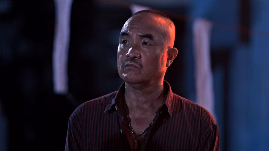 Tạo hình của nghệ sĩ Quốc Quân trong phim. Tạo hình của nghệ sĩ Quốc Quân trong phim.