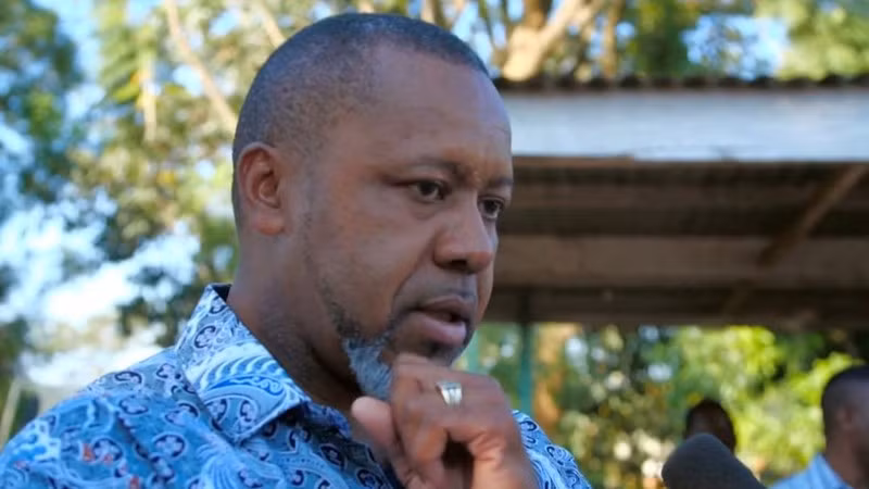 Phó Tổng thống Malawi Saulos Klaus Chilima tới một điểm bầu cử tại Lilongwe, Malawi, ngày 21/5/2019. (Ảnh: Reuters)