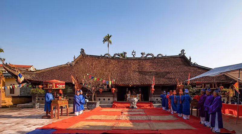 Lễ hội đình Tường Phiêu. (Ảnh: Sở Văn hóa và Thể thao Hà Nội) Lễ hội đình Tường Phiêu. (Ảnh: Sở Văn hóa và Thể thao Hà Nội)