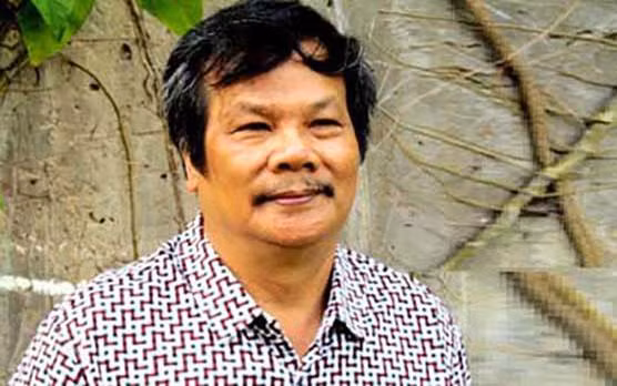 Nhà thơ Trần Quang Quý. 