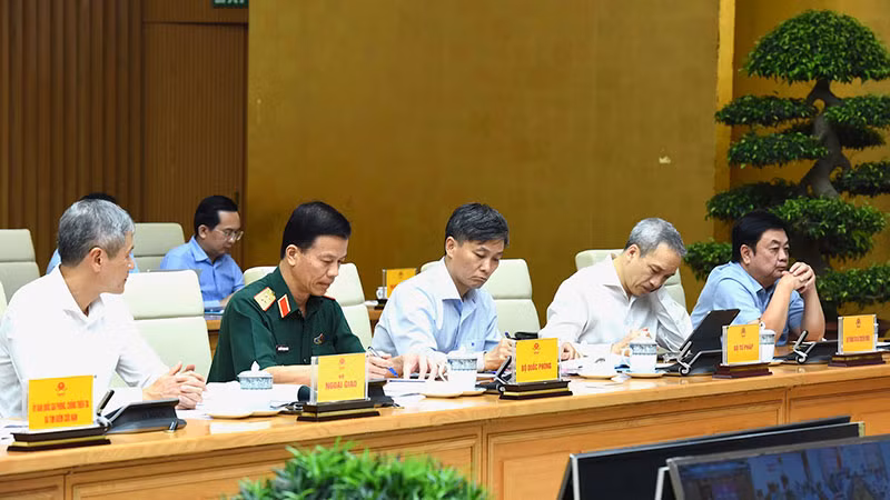 Đại biểu các bộ, ngành tham gia Hội nghị. Đại biểu các bộ, ngành tham gia Hội nghị.