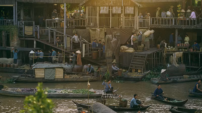 Một cảnh quay trong phim.