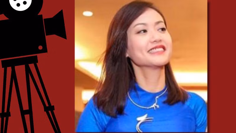 Hồng Ánh trong bảng giới thiệu các thành viên Ban giám khảo của Liên hoan phim. (Ảnh: Liên hoan phim quốc tế ASEAN) Hồng Ánh trong bảng giới thiệu các thành viên Ban giám khảo của Liên hoan phim. (Ảnh: Liên hoan phim quốc tế ASEAN)