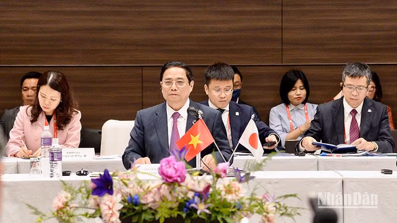 Thủ tướng Phạm Minh Chính dự Tọa đàm Kinh doanh Việt Nam - Nhật Bản.