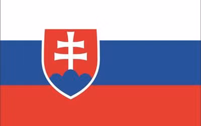 Quốc kỳ Slovakia.