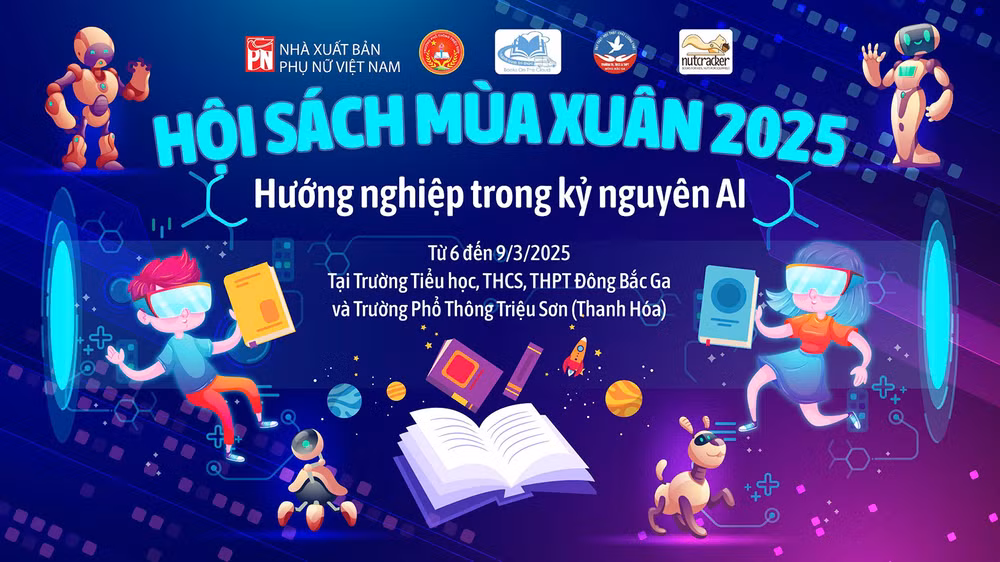Hội sách Mùa xuân với chủ đề “Hướng nghiệp trong kỷ nguyên AI”