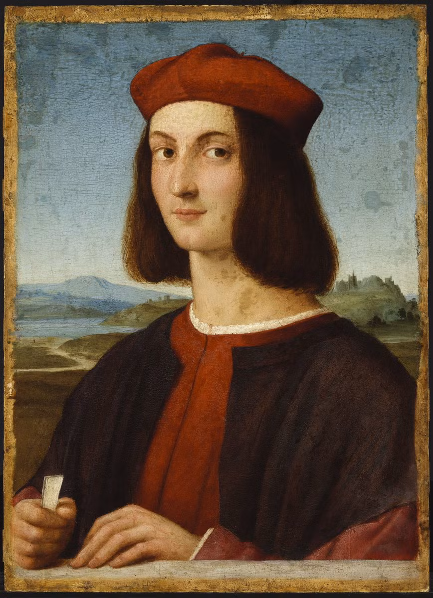 Chân dung của Đức Hồng Y trẻ tuổi Ippolito d’Este, danh họa Raphael,Italy Chân dung của Đức Hồng Y trẻ tuổi Ippolito d’Este, danh họa Raphael,Italy
