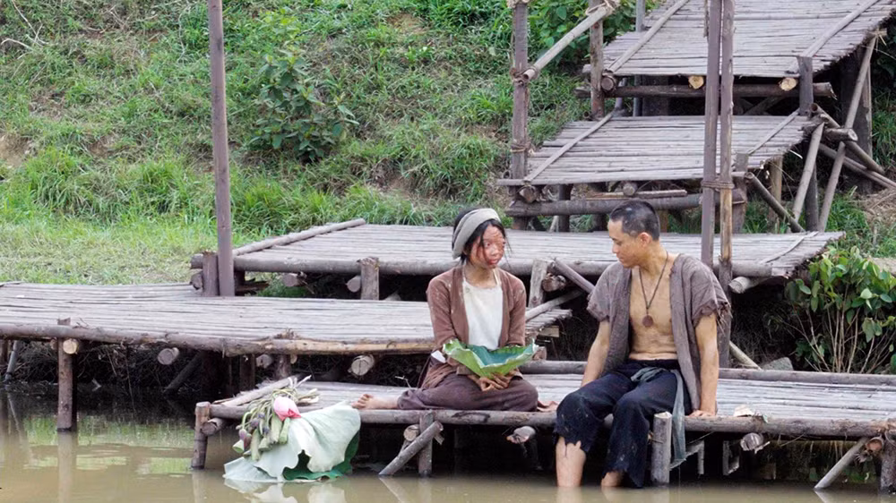 Lâm Thanh Mỹ trong tạo hình Cám. Lâm Thanh Mỹ trong tạo hình Cám.