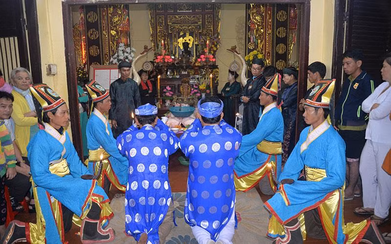 Nghi lễ Chánh Tế tại Gò Tháp (ảnh tư liệu). Nghi lễ Chánh Tế tại Gò Tháp (ảnh tư liệu).