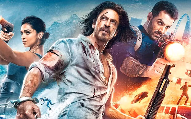 “Pathaan” , phim duy nhất của Bollywood lọt top 5 bảng xếp hạng phim Mỹ. (Ảnh: Bollywood Hugama)