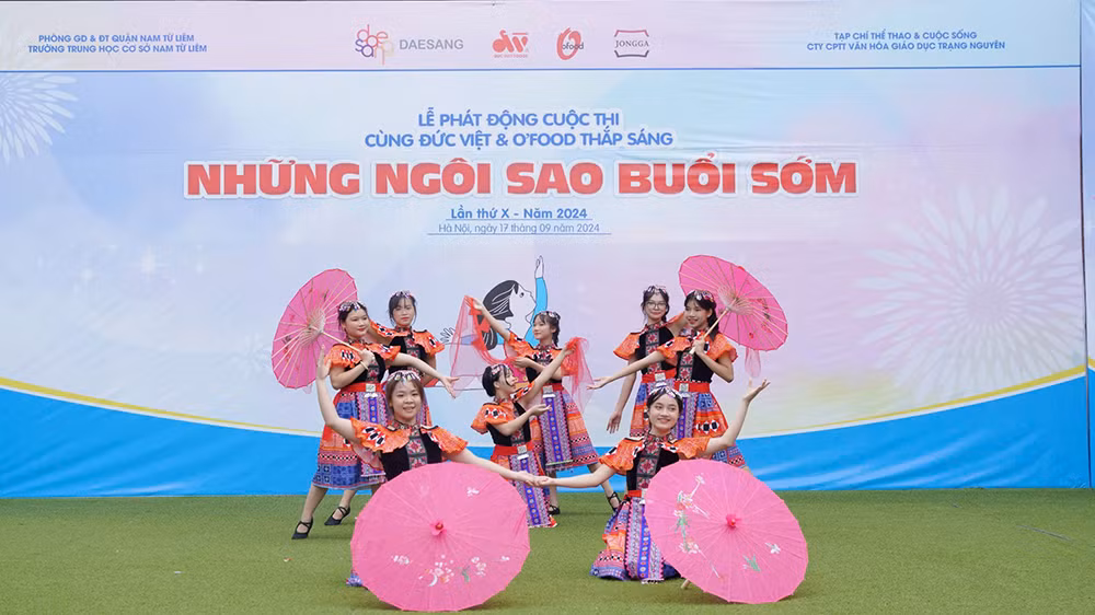Một tiết mục nghệ thuật tại chương trình.