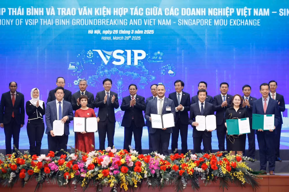Lễ ký kết thỏa thuận hợp tác . (Ảnh: BTC)