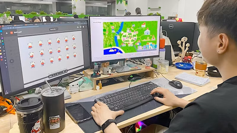 Phim hoạt hình Wolfoo là sản phẩm nội dung số do đội ngũ người Việt trẻ sáng tạo và thực hiện tại Việt Nam. (Ảnh: Sconnect Việt Nam) Phim hoạt hình Wolfoo là sản phẩm nội dung số do đội ngũ người Việt trẻ sáng tạo và thực hiện tại Việt Nam. (Ảnh: Sconnect Việt Nam)