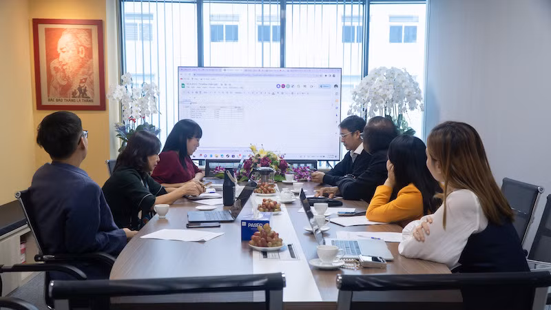 Vòng chấm Sơ khảo vừa diễn ra tại Hà Nội. (Ảnh: Hội Truyền thông số Việt Nam)