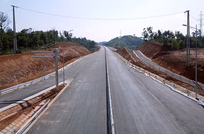 Các hạng mục chính đã cơ bản hoàn thành.